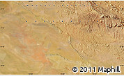 Satellite Map of the area around 17° 30' 31" S, 125° 1' 30" E