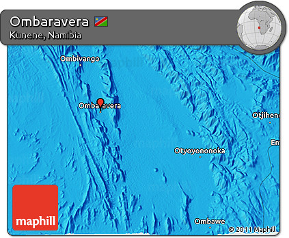 Political 3D Map of Ombaravera
