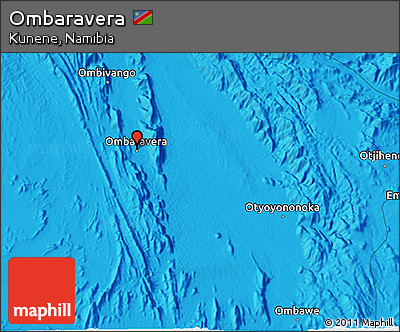 Political 3D Map of Ombaravera