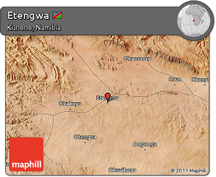 Satellite 3D Map of Etengwa