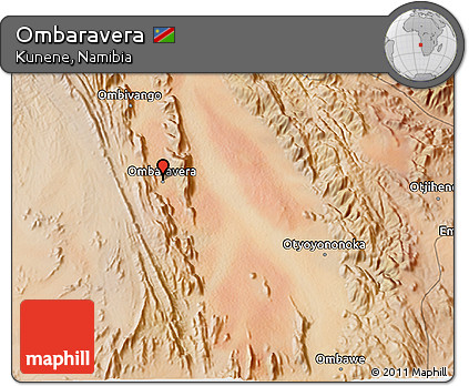 Satellite 3D Map of Ombaravera