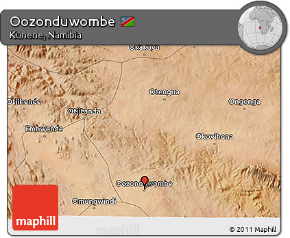 Satellite 3D Map of Oozonduwombe