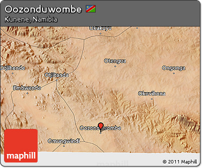 Satellite 3D Map of Oozonduwombe