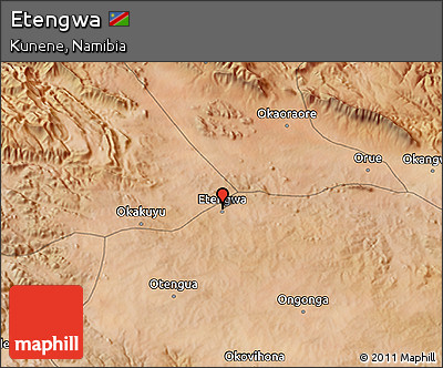 Satellite 3D Map of Etengwa