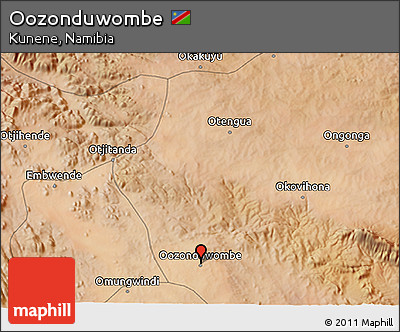 Satellite 3D Map of Oozonduwombe