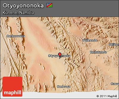 Satellite 3D Map of Otyoyononoka