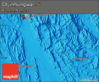 Political Map of Otjinhungwa