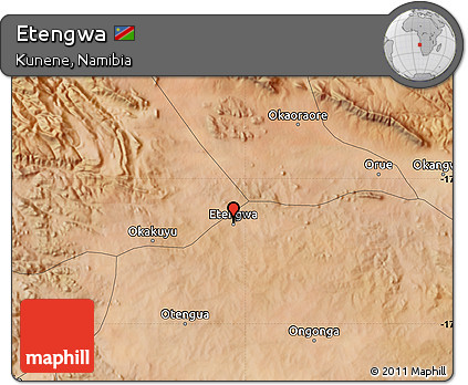 Satellite Map of Etengwa