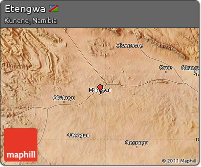 Satellite Map of Etengwa