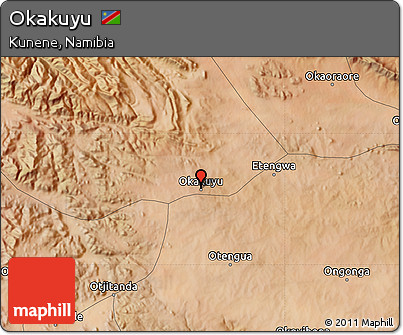 Satellite Map of Okakuyu