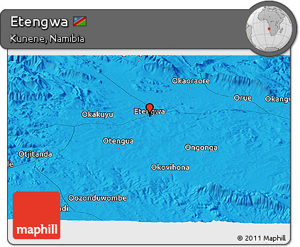 Political Panoramic Map of Etengwa