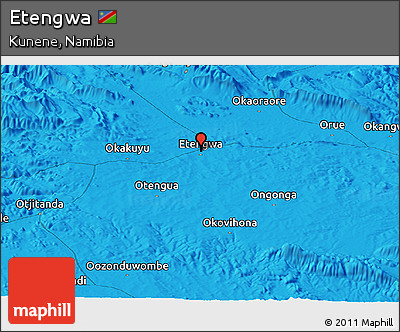 Political Panoramic Map of Etengwa