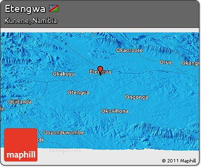 Political Panoramic Map of Etengwa