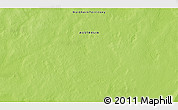 Physical 3D Map of the area around 17° 30' 31" S, 132° 40' 30" E