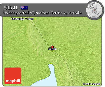 Physical 3D Map of Elliott