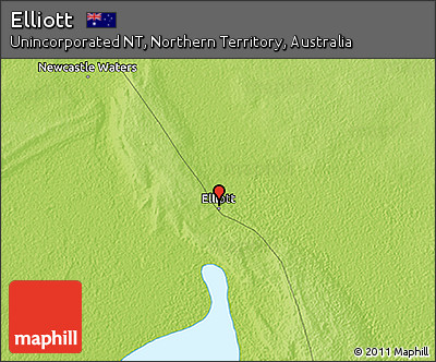 Physical 3D Map of Elliott