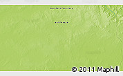 Physical 3D Map of the area around 17° 30' 31" S, 135° 13' 29" E