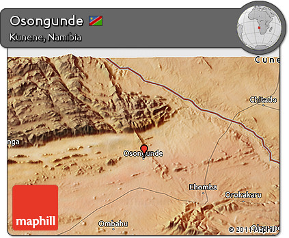 Satellite 3D Map of Osongunde