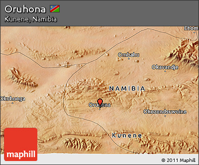 Satellite 3D Map of Oruhona