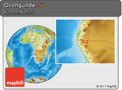 Physical Location Map of Osongunde