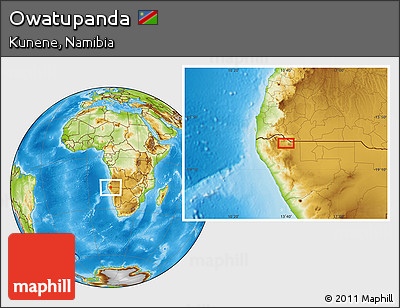 Physical Location Map of Owatupanda