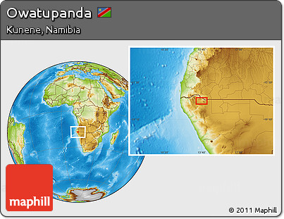Physical Location Map of Owatupanda