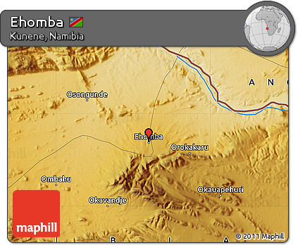Physical Map of Ehomba