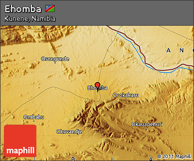 Physical Map of Ehomba