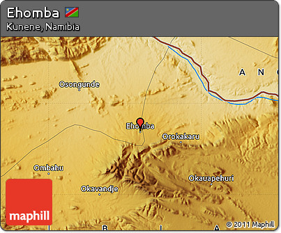 Physical Map of Ehomba
