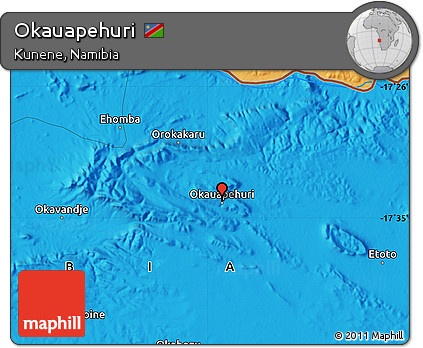 Political Map of Okauapehuri