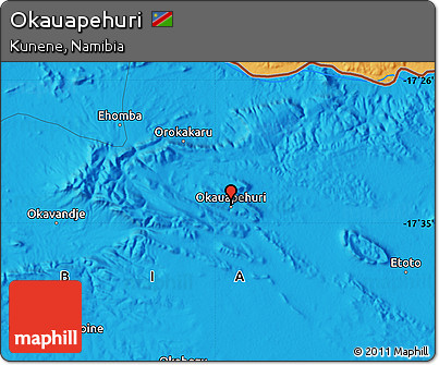 Political Map of Okauapehuri