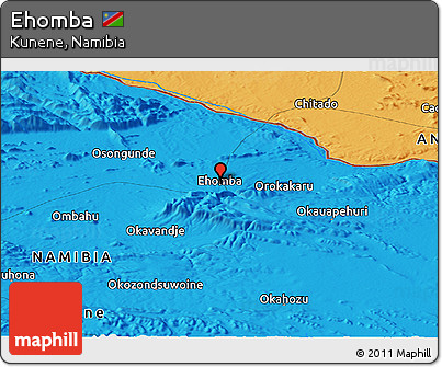 Political Panoramic Map of Ehomba