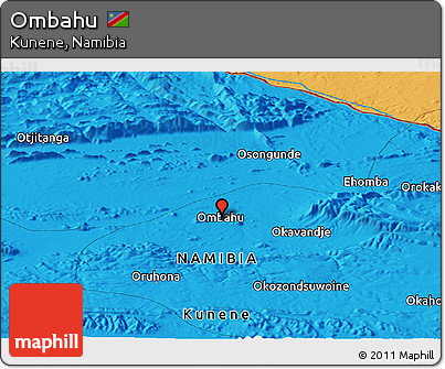 Political Panoramic Map of Ombahu