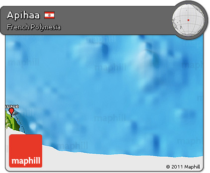 Physical 3D Map of Apihaa