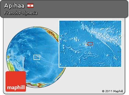 Physical Location Map of Apihaa