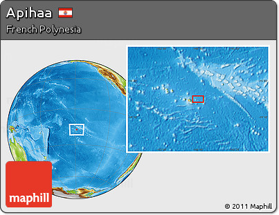 Physical Location Map of Apihaa