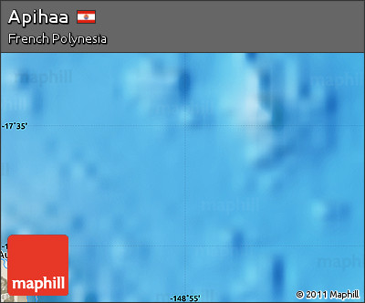 Shaded Relief Map of Apihaa