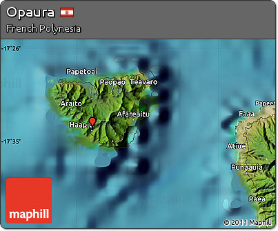 Satellite Map of Opaura