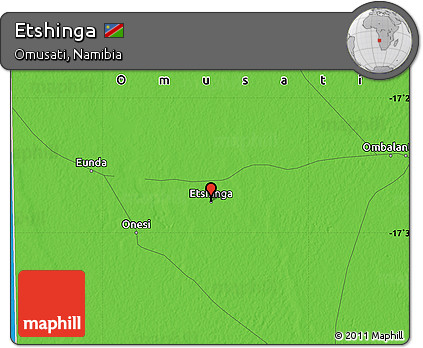 Political Map of Etshinga