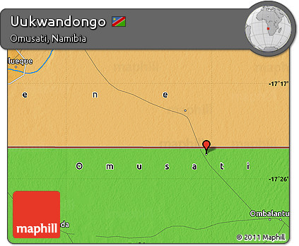 Political Map of Uukwandongo