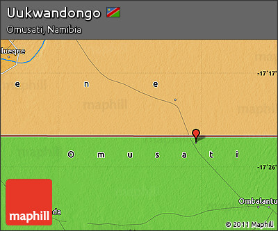 Political Map of Uukwandongo