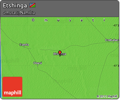 Political Map of Etshinga
