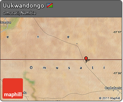 Satellite Map of Uukwandongo