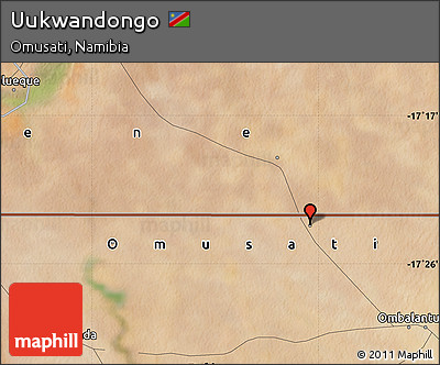 Satellite Map of Uukwandongo