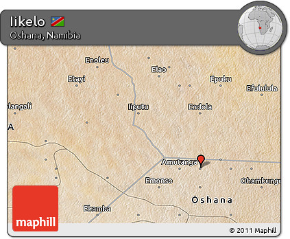 Satellite 3D Map of Iikelo