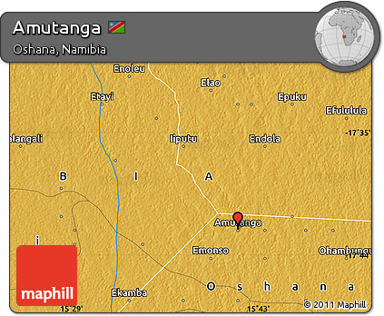 Physical Map of Amutanga
