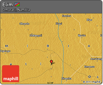 Physical Map of Elim