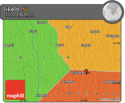 Political Map of Iikelo