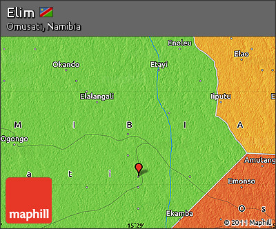Political Map of Elim