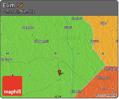 Political Map of Elim